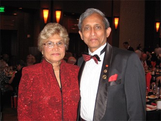  Dr. Dudley Halpe (honoree) with wife Patricia Halpe